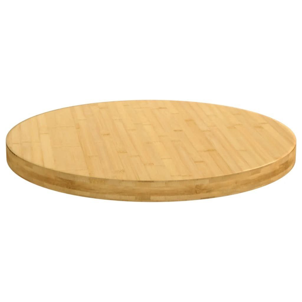 Bambus Tischplatte St) cm furnicato (1 Ø60x4