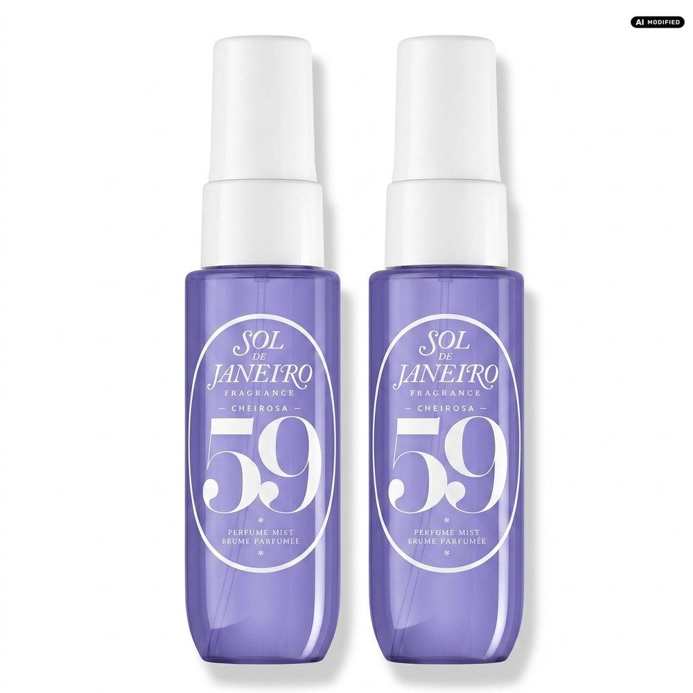 Sol de Janeiro Körperspray Sol de Janeiro Cheirosa 59 Perfume Mist 2er Set, 1-tlg., Praktisches 2er Set für duftenden Vorrat