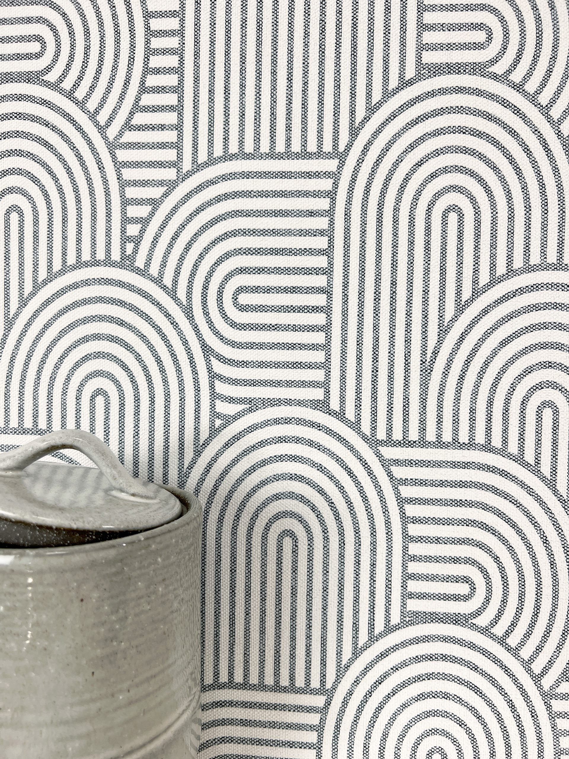 Newroom Vliestapete, Grau Tapete Boho Linien günstig online kaufen