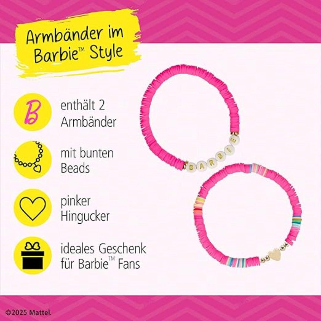 Online Pen Marker Barbie Bracelet Armband 2er Set – Bild 2 von 2