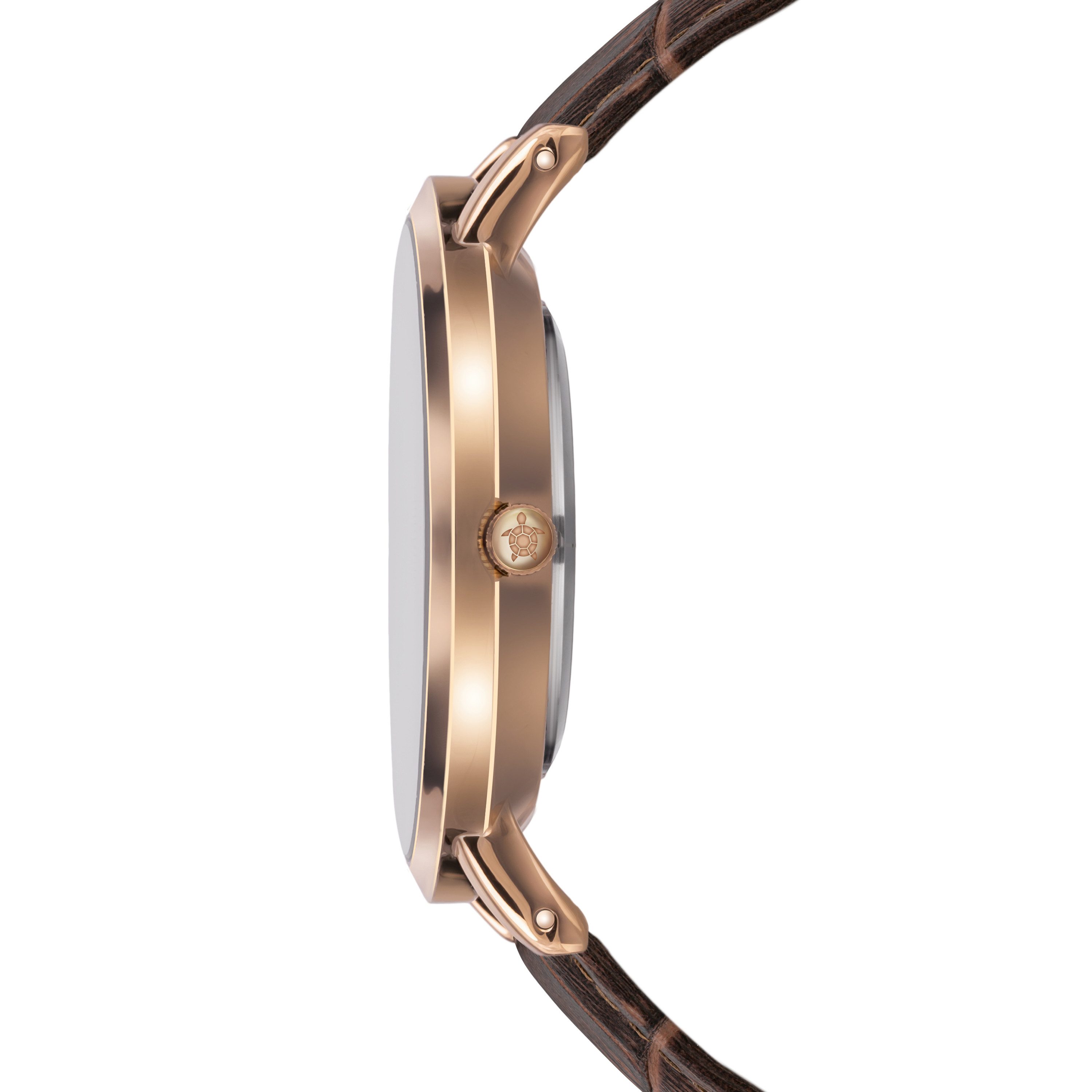 AMELIA PARKER Quarzuhr AB8-S088R Classique Brown Leather