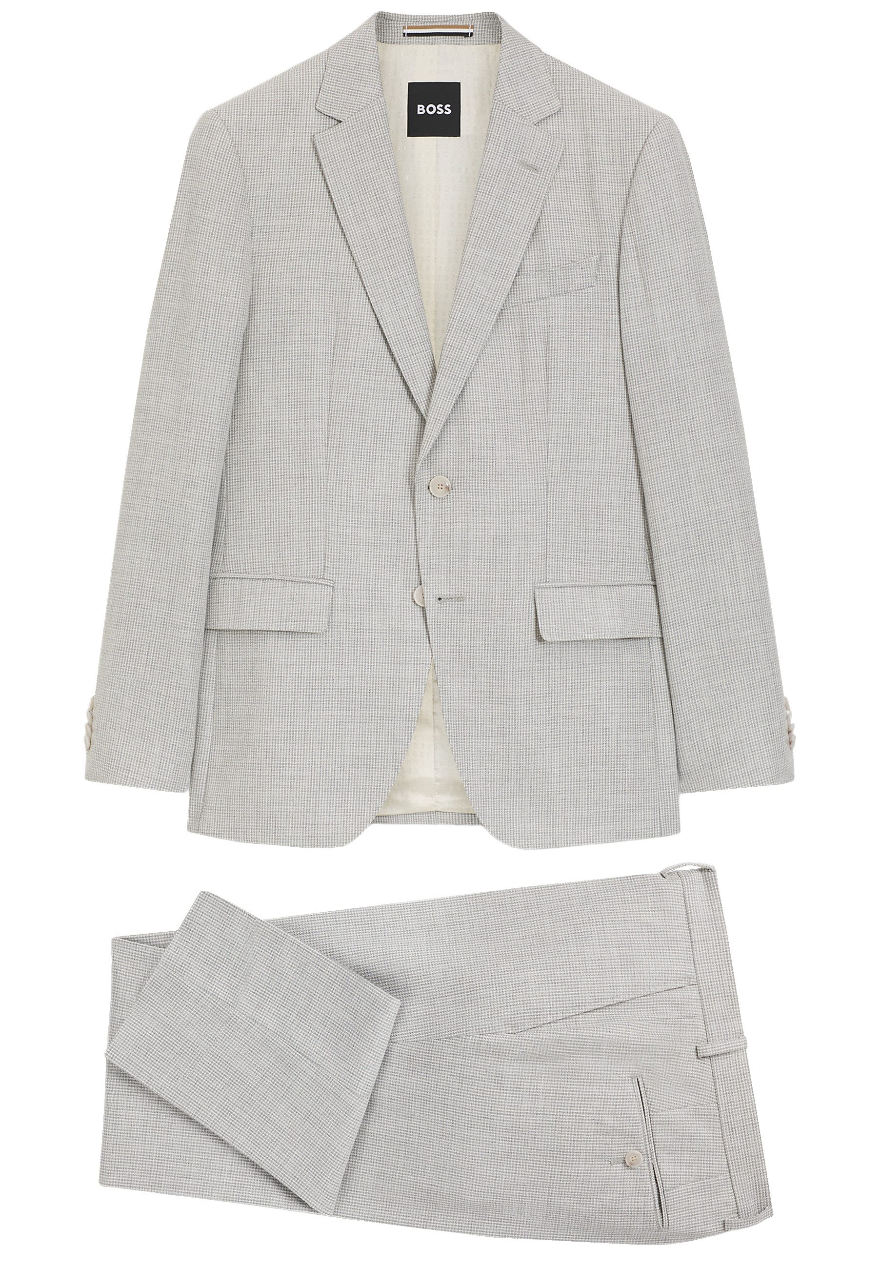 BOSS Anzug H-Huge-2Pcs-253 (Set, 1-tlg., Sakko & Hose)