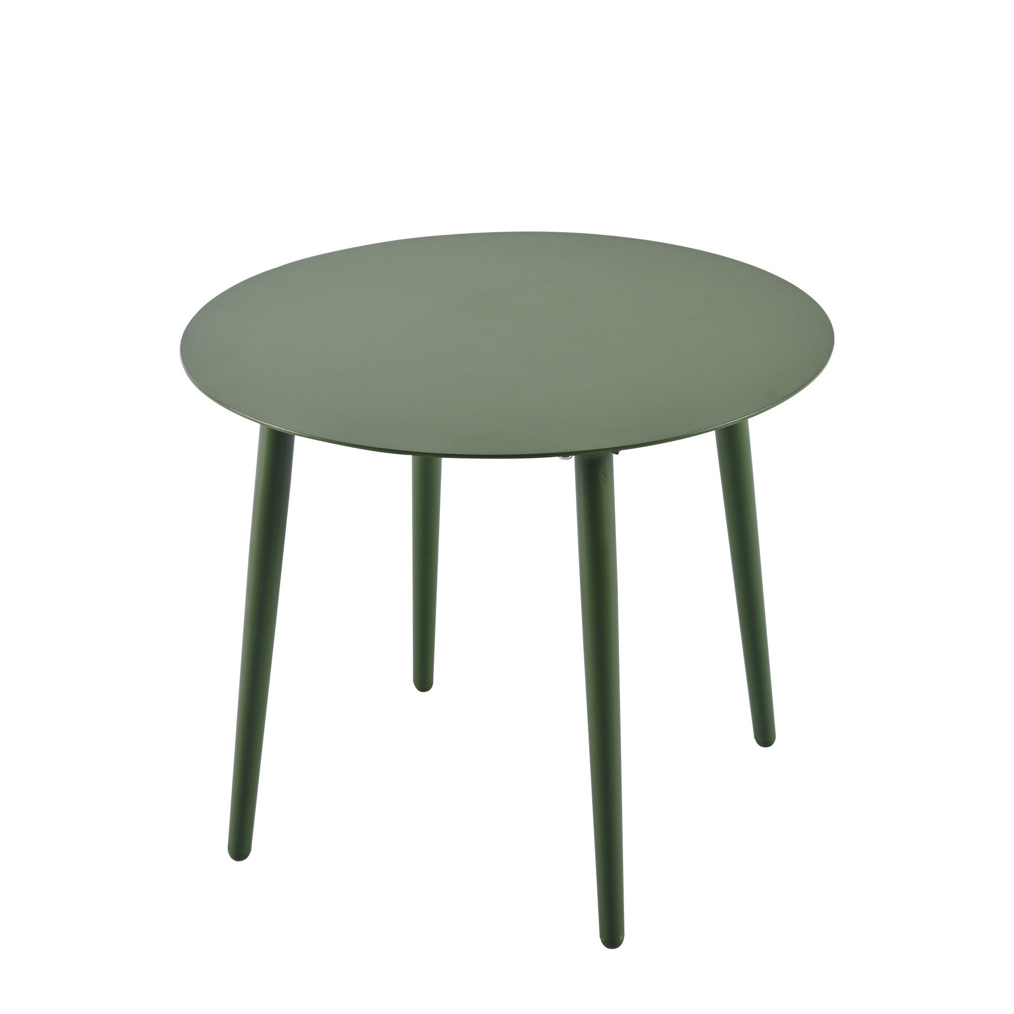 Sitzgruppe, (3-tlg., Gartenmöbel-Set mit Couchtisch und 2 Stühlen), Sitzgarnitur aus Aluminium, Sitze aus Polyrattan, für Balkon Terrasse