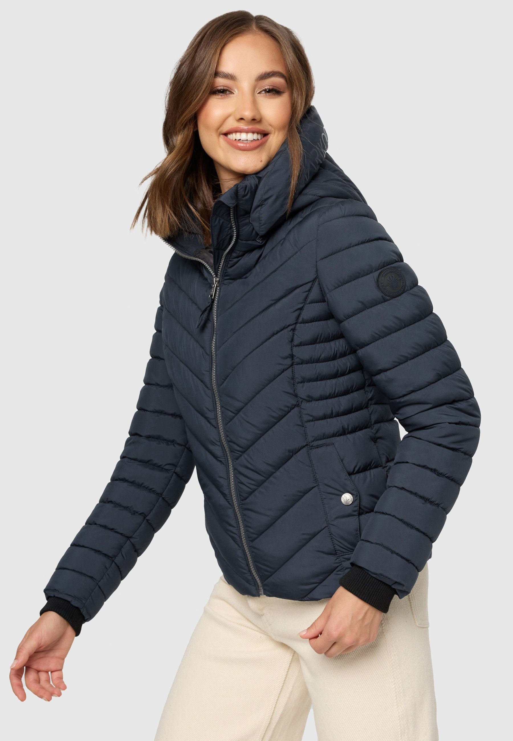 Marikoo Steppjacke Kagomee mit großer Kapuze