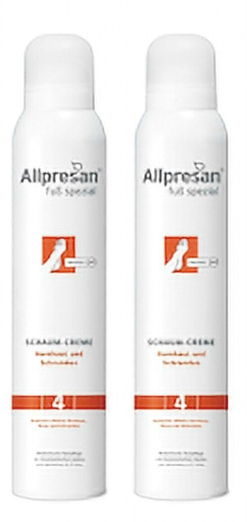 Allpresan Fußschaum Allpresan Hornhaut und Schrunden 200 ml Nr.4 2er Pack