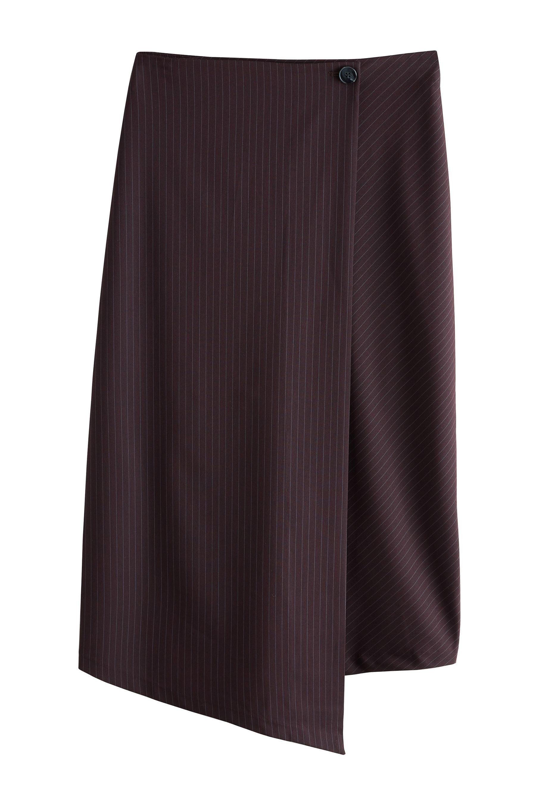 Next Midirock Asymmetrischer Midirock mit Streifenstruktur (1-tlg) günstig online kaufen