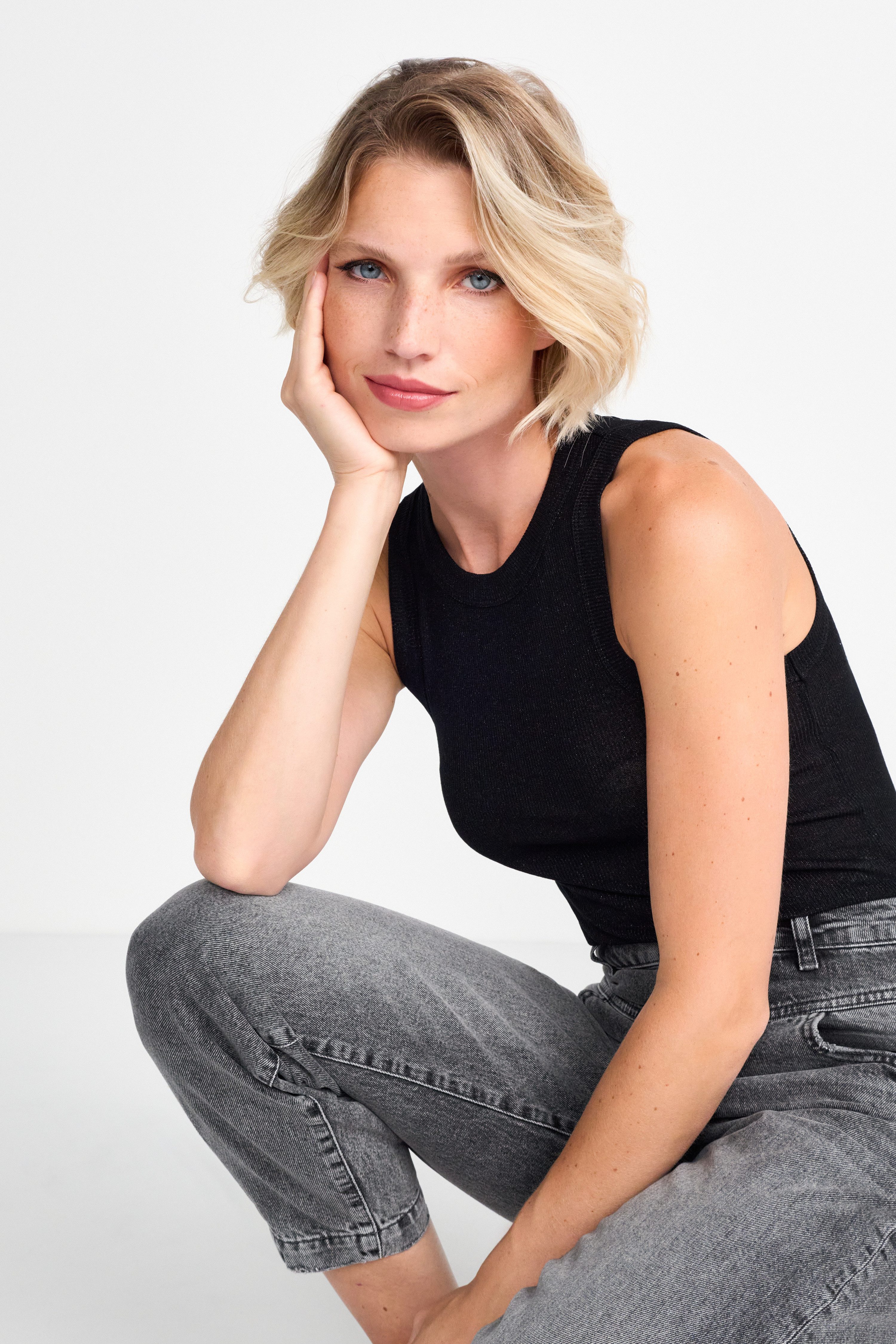 RICHROYAL Tanktop NOS EV R Top mit metallischen Fasern günstig online kaufen