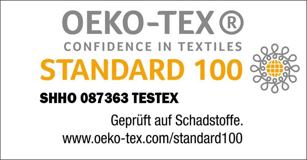 Gardinenbox Scheibengardine (1 St), Schlaufe, transparent, Voile »Ulm« Sichtschutz Küchenfenster 202071