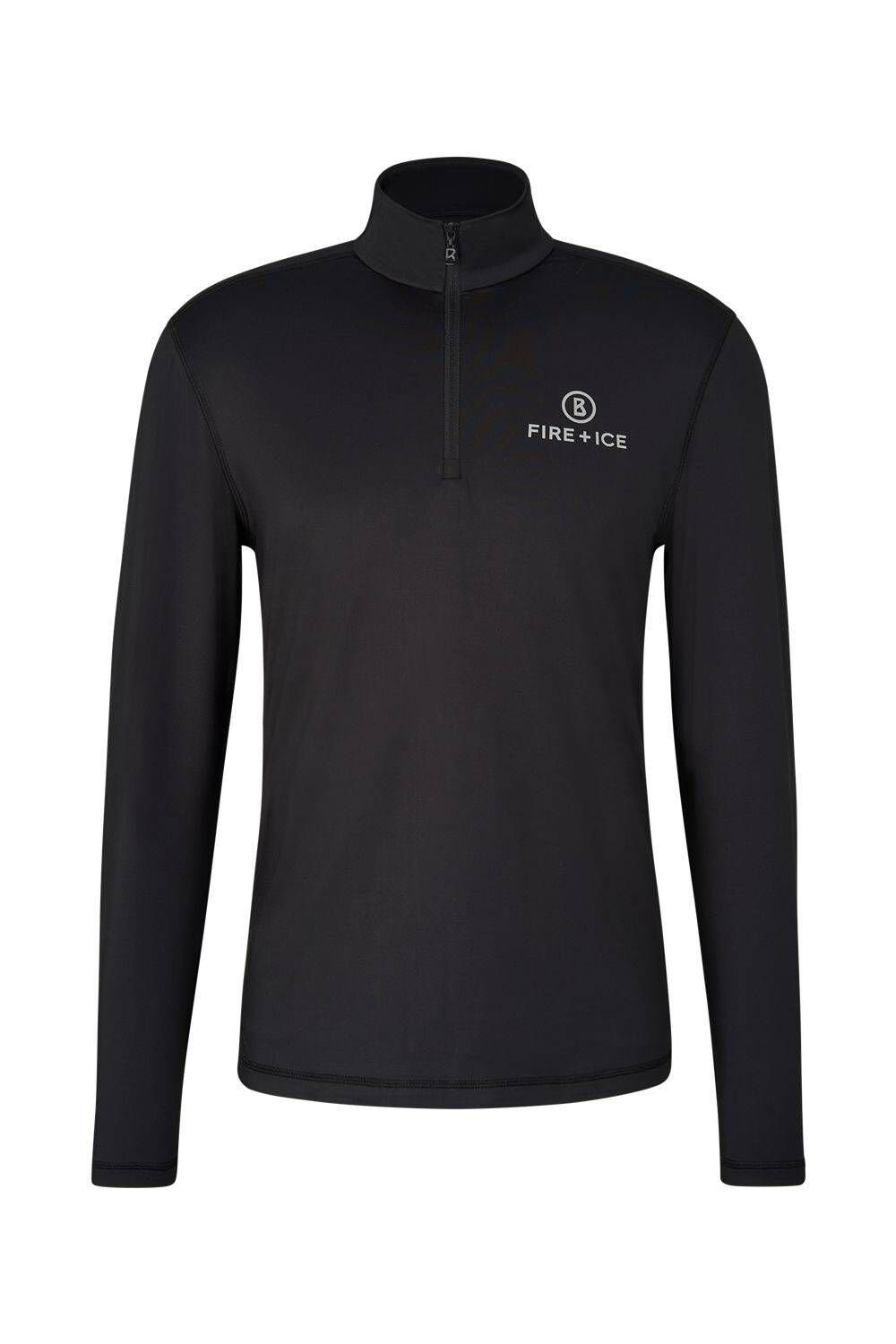 Bogner Fire + Ice (200) langärmelig Funktionsshirt PASCAL Herren schwarz (1-tlg) Skishirt