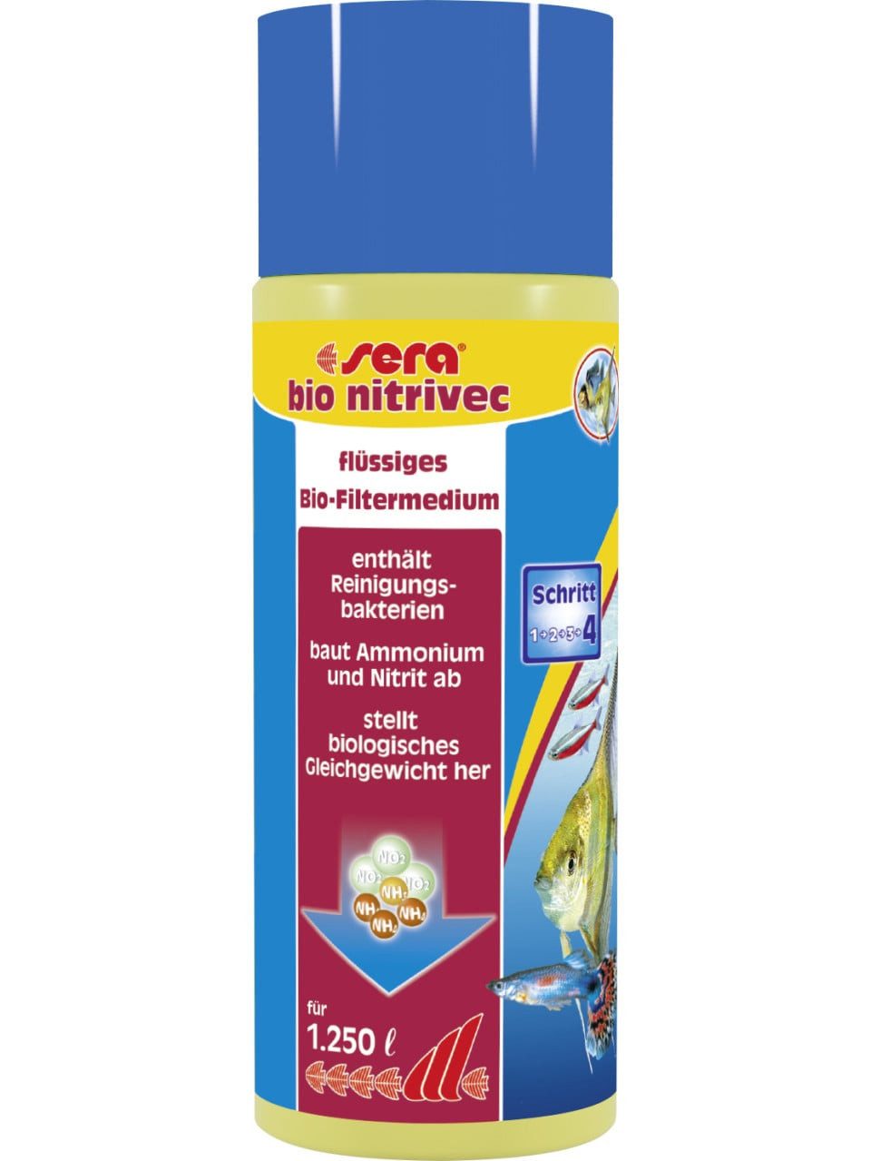 Sera Aquariumpflege Sera Aquariumwasseraufbereiter bio nitrivec 500 ml