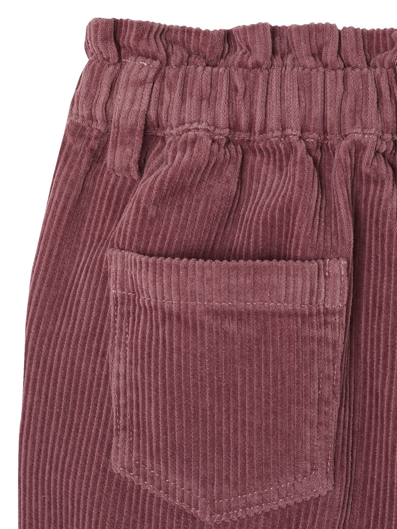 vertbaudet Shorts Mädchen Paperbag-Shorts aus Cord – Bild 4 von 5