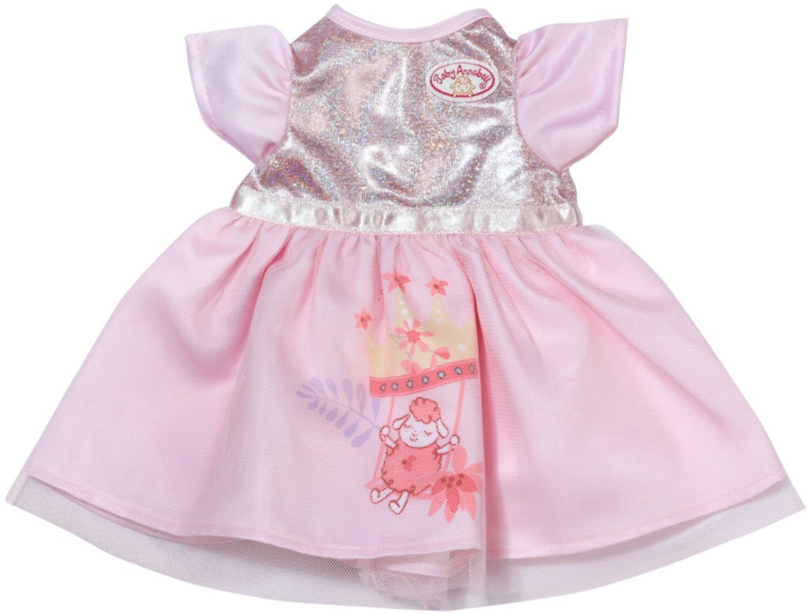 Sweet Annabell cm, mit Little Puppenkleidung Baby 36 Kleid, Kleiderbügel