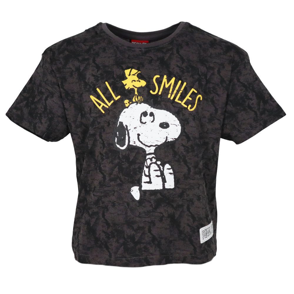 Snoopy Print-Shirt Peanuts Snoopy Jugend Mädchen kurzarm T-Shirt Shirt Gr. 134 bis 164 -100% Baumwolle