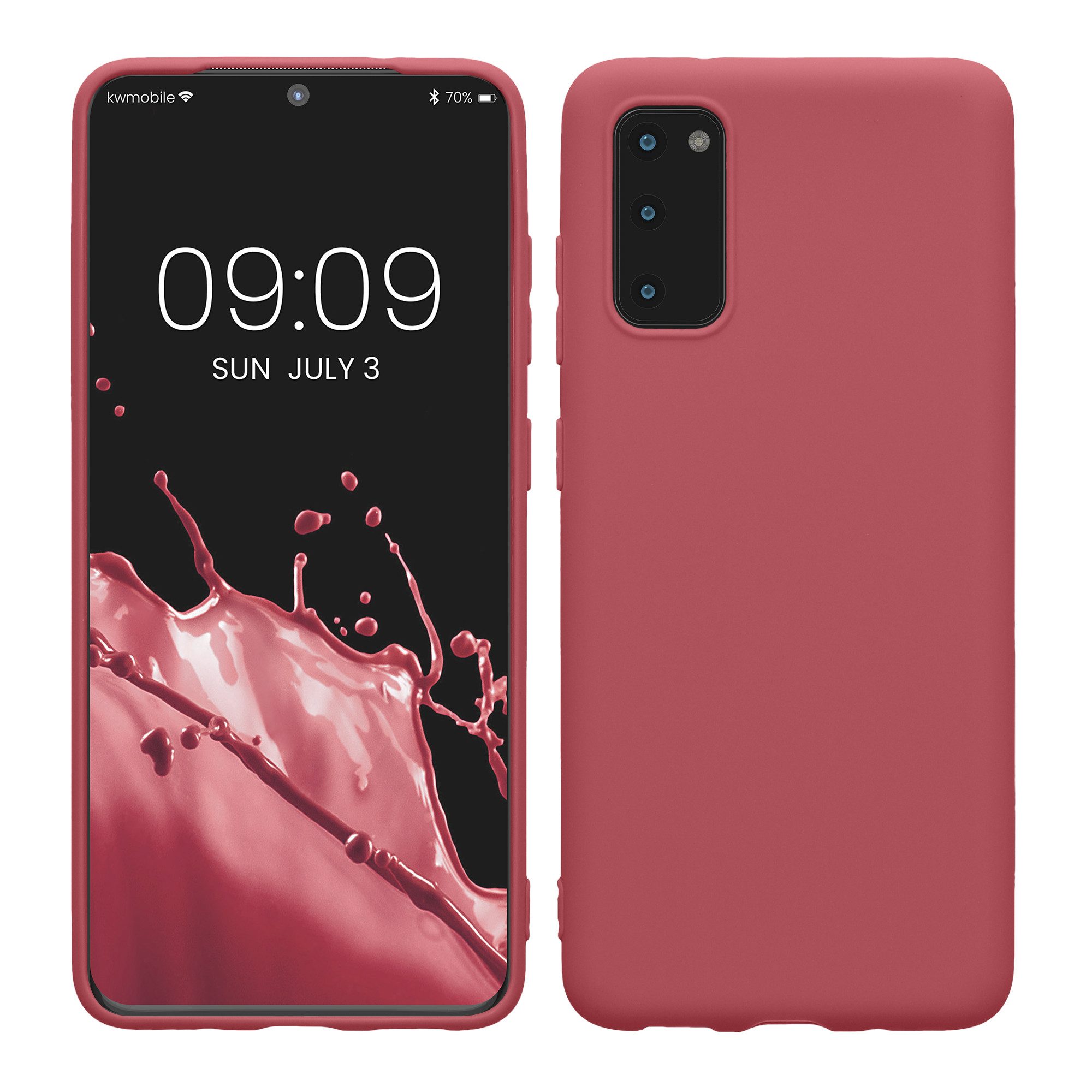 kwmobile Handyhülle Hülle für Samsung Galaxy S20, Hülle Silikon - Soft Handyhülle - Handy Case Cover