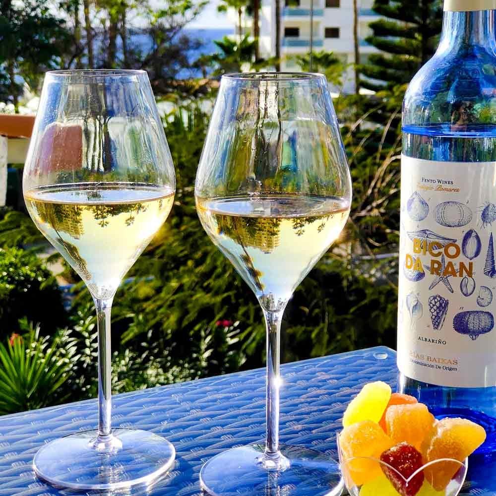 Weinglas Doimoflair Weingläser Cocktailglas aus Plastik bruchsicher Transparent