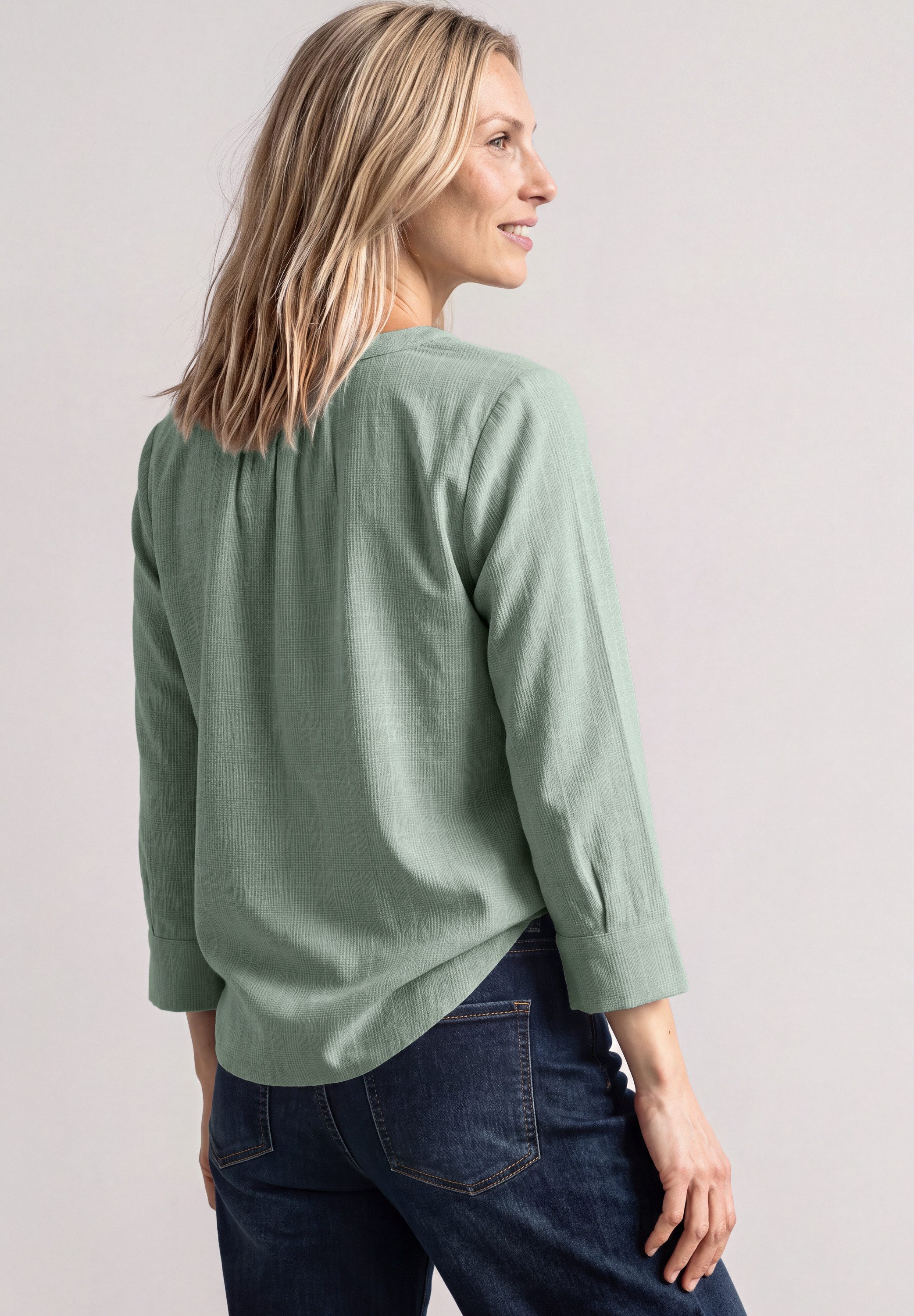 STREET ONE Shirtbluse aus reiner Baumwolle – Bild 2 von 5