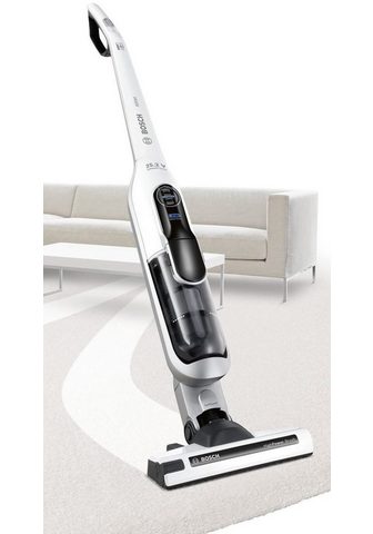 BOSCH Belaidis dulkių siurblys Athlet BCH6ATH25 25.2 V atskirai Higieninis filtras Turbo-Stufe beutellos alle Bodenarten aukštis Saugkraft iki 60 min Laufzeit weiß