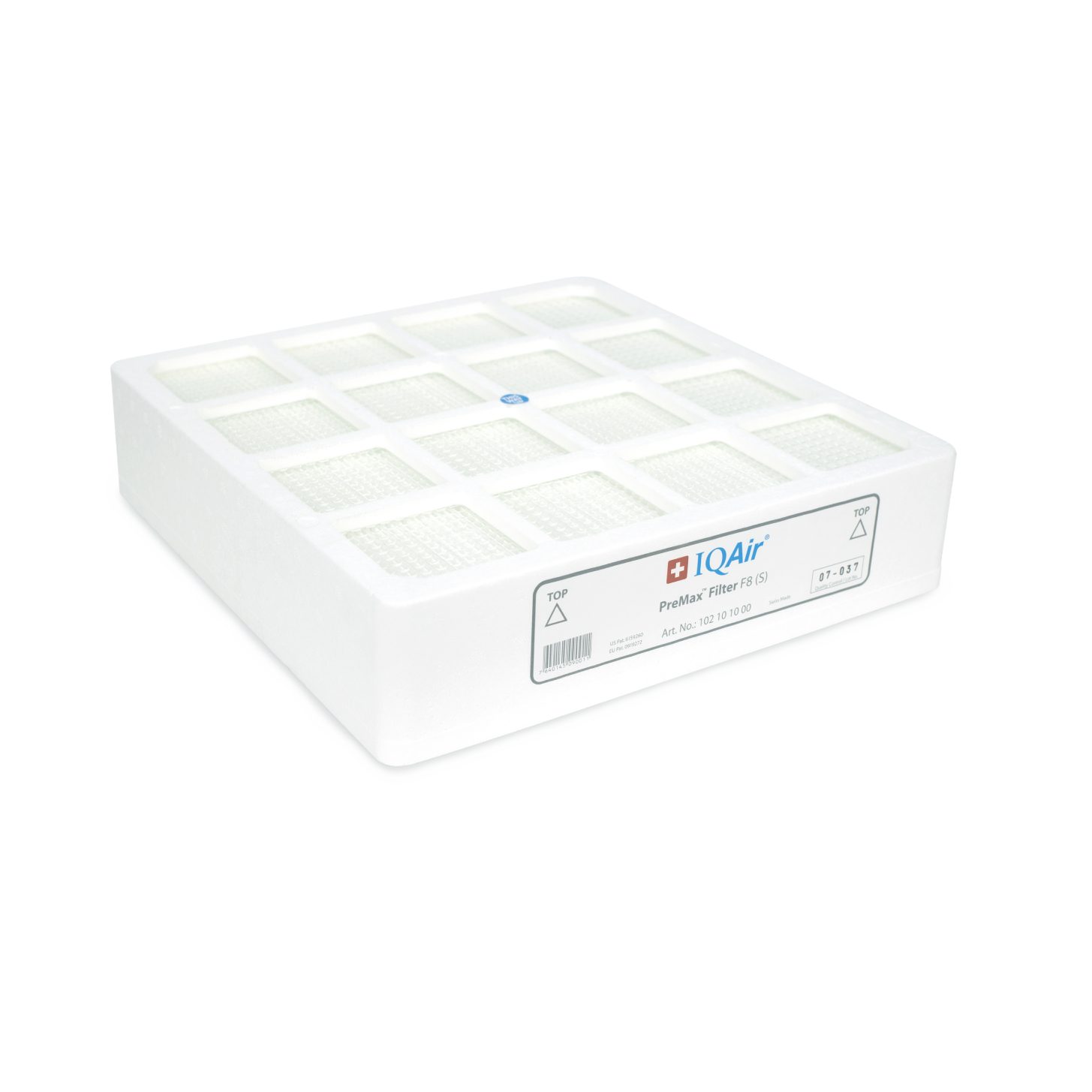 IQAir Ersatzfilter PreMax Vor-Filter F8 (S), Zubehör für HealthPro Series, Filter 1 von 3, Original Ersatzfilter