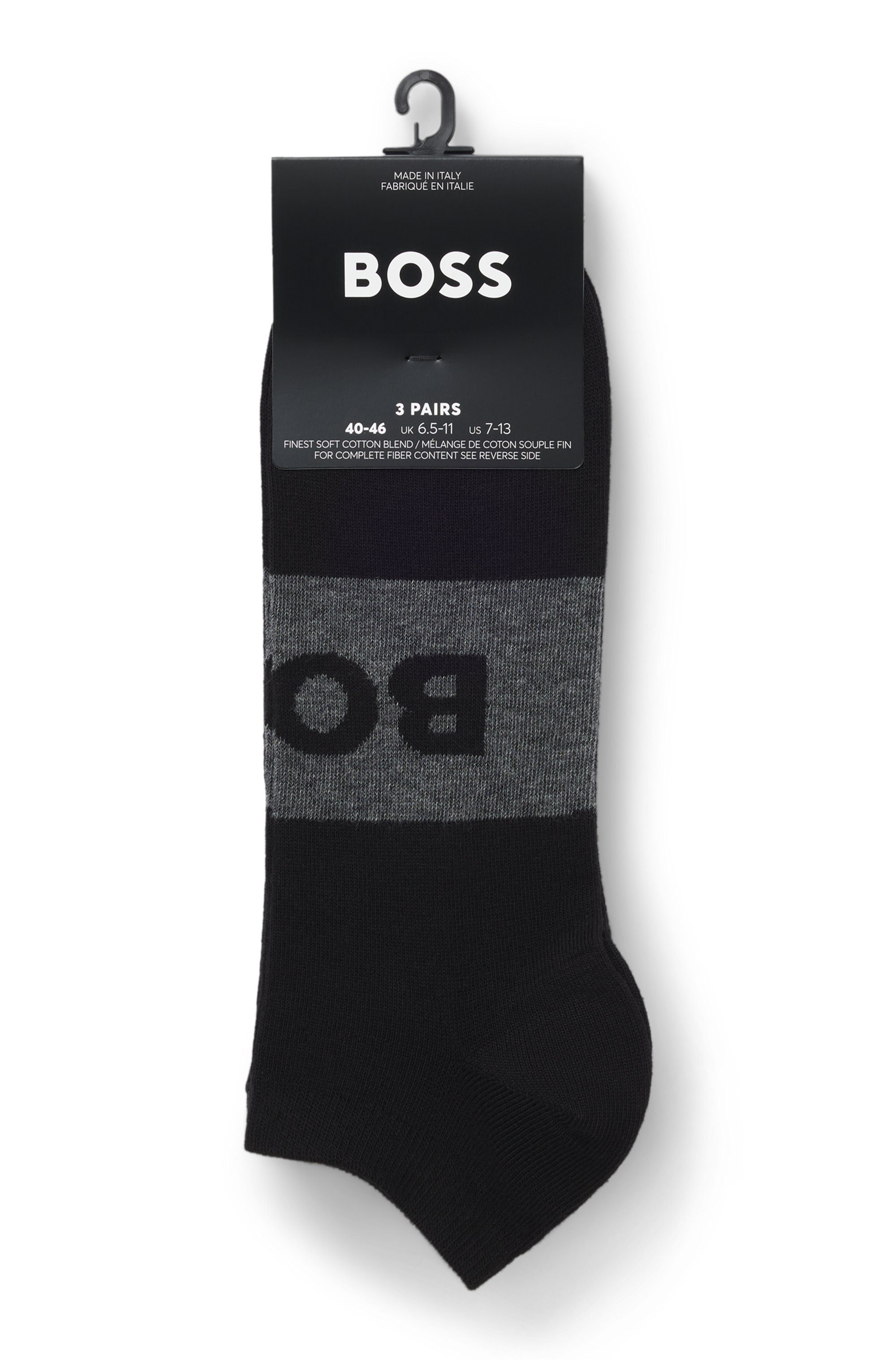 BOSS Sneakersocken 3P AS Logo CC (3-Paar)