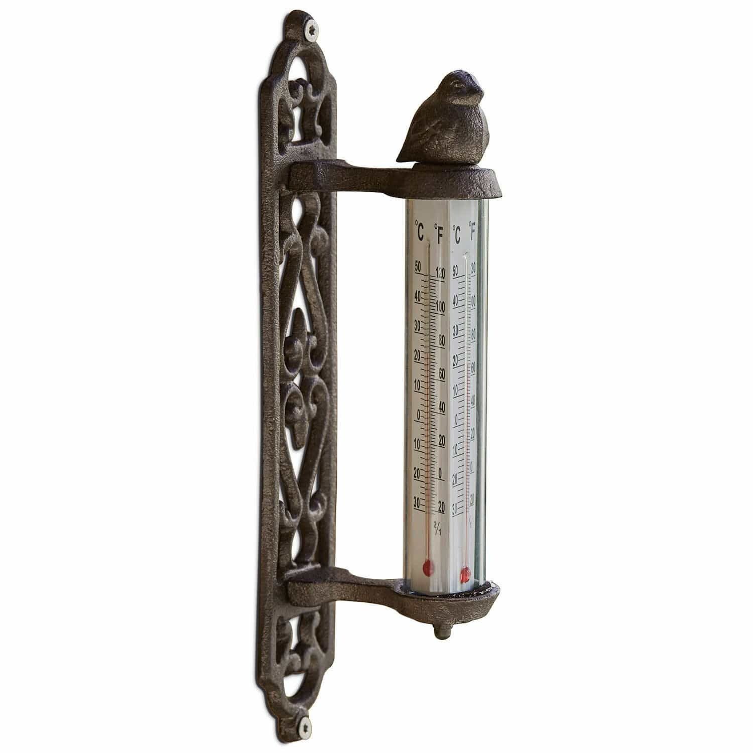 Mirabeau Gartenfigur Thermometer Binyamin braun günstig online kaufen