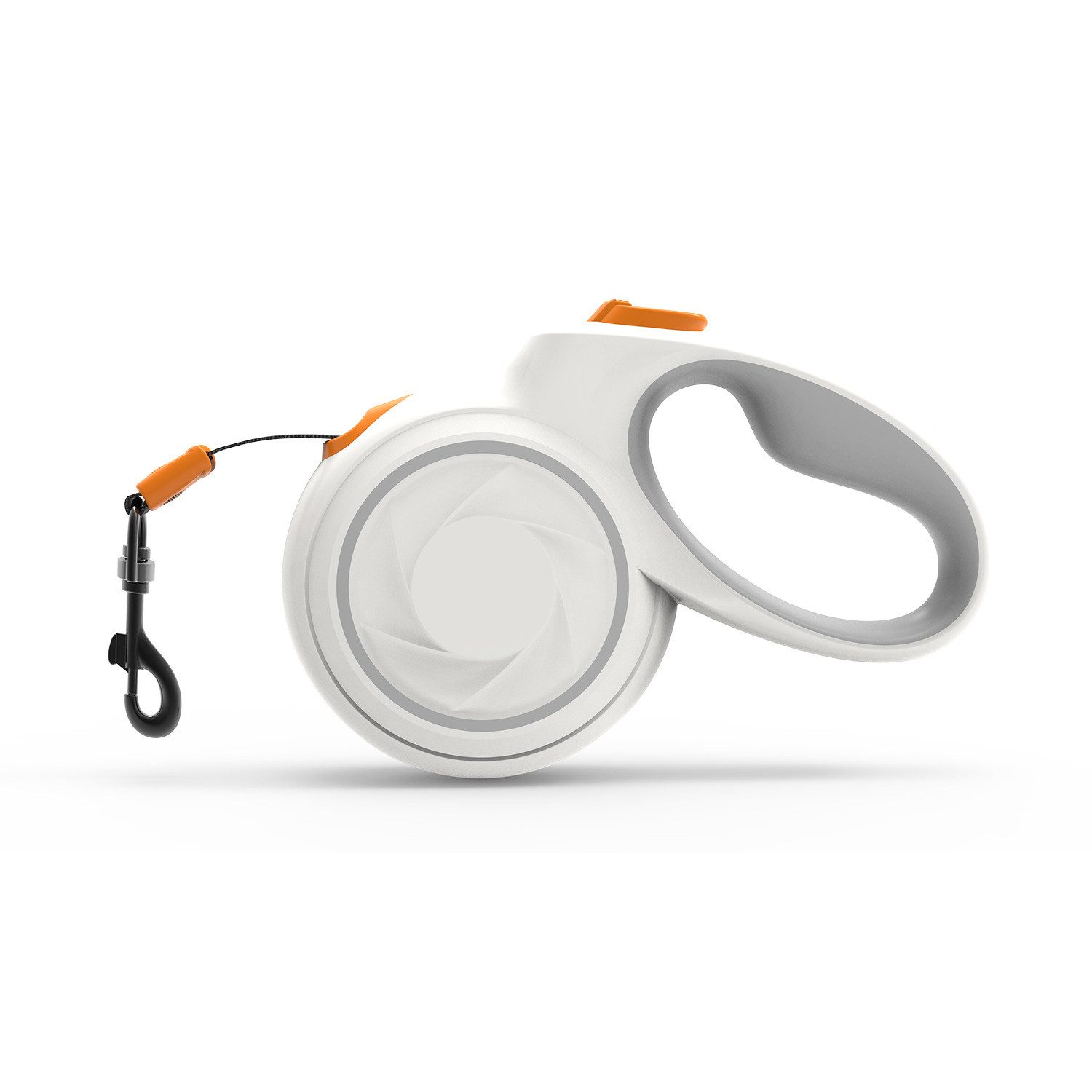 Tekoo Rollleine Hundeleine 5m Gurtband, Reflektierend & Ausziehbar, (Packung), Reflektierendes Gurtband, Verdrehfreier 360° Haken