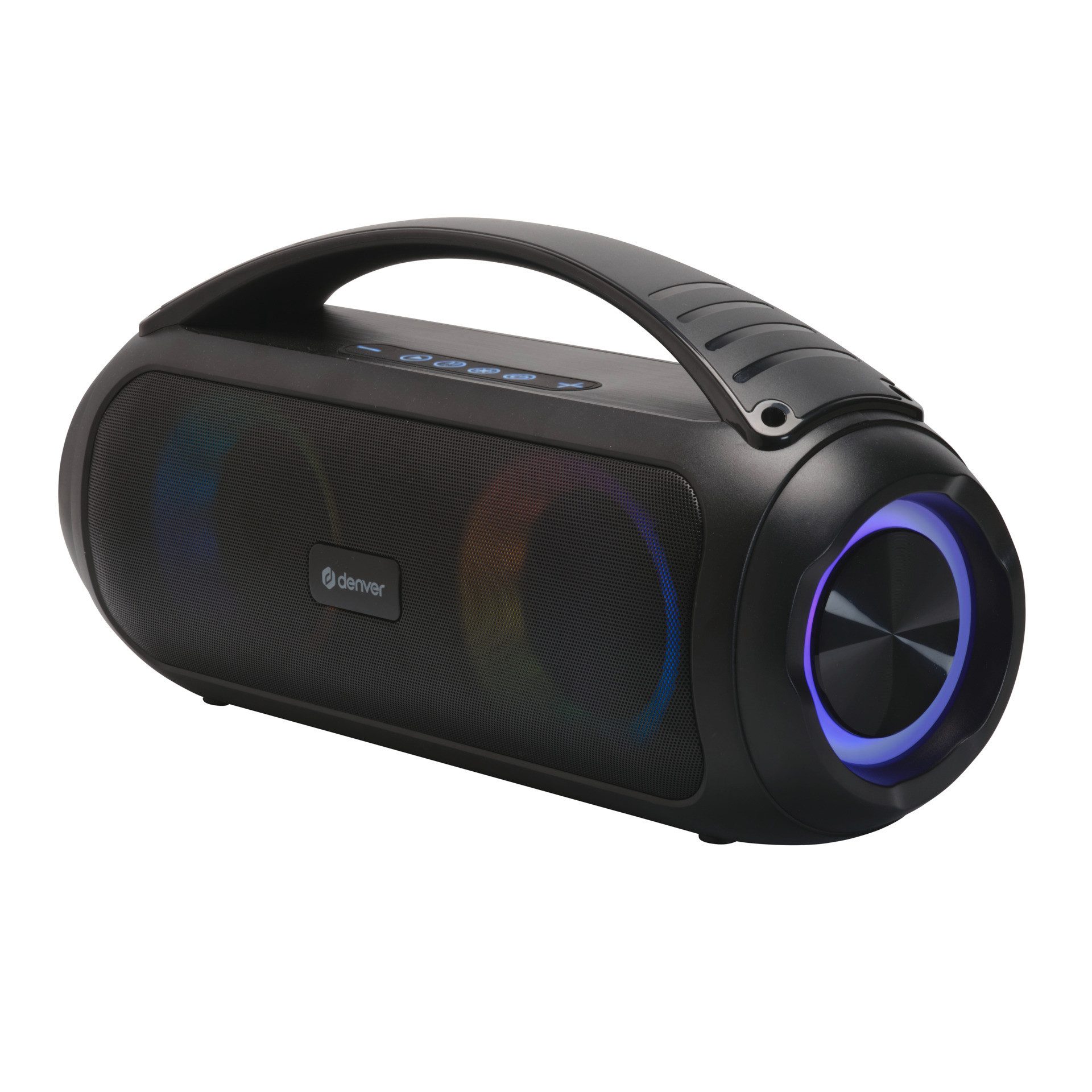Denver Electronics Denver Bluetooth-Lautsprecher mit Lichteffekten Bluetooth-Lautsprecher (Bluetooth, 10 W, Bluetooth)