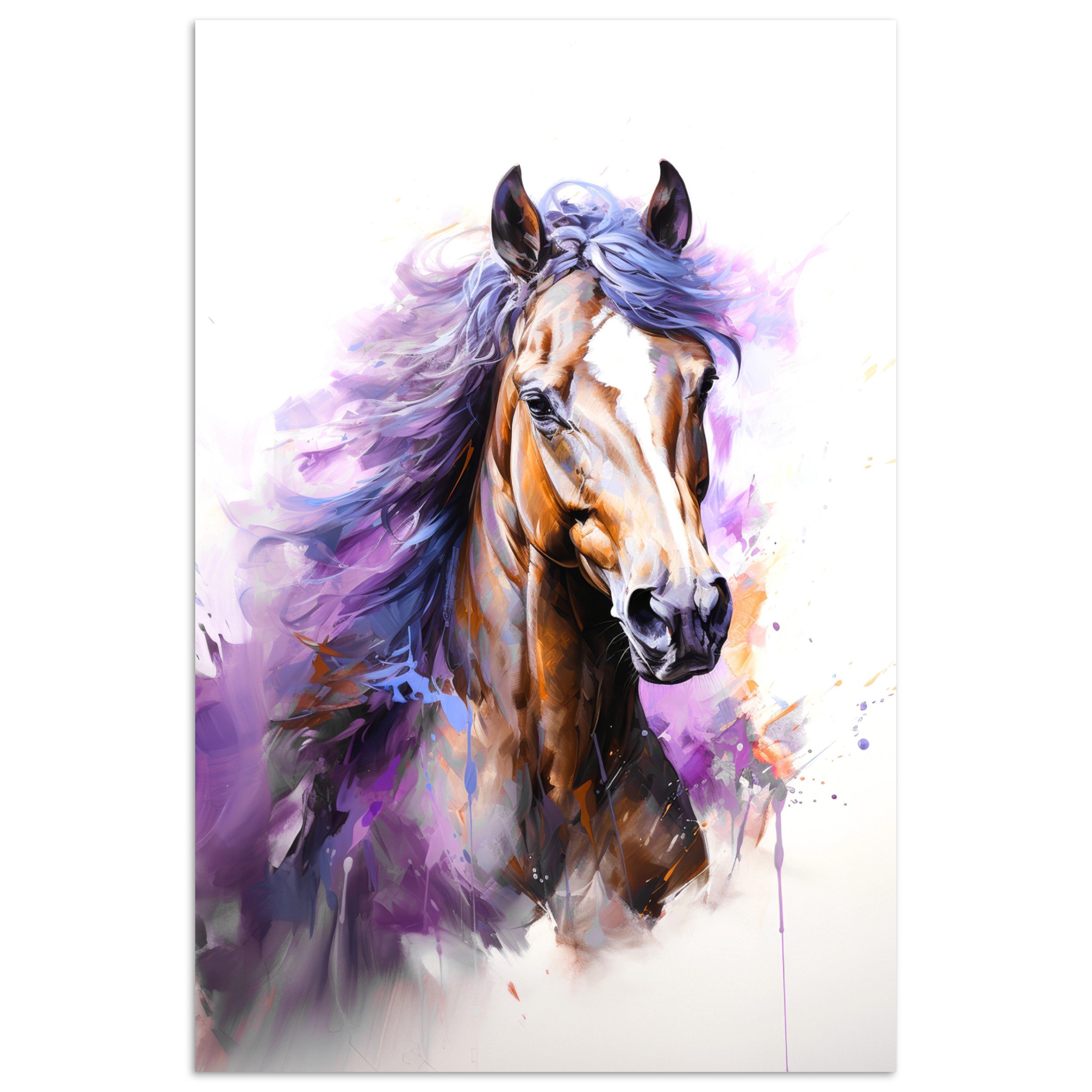 MuchoWow Poster Pferd - Tiere - günstig online kaufen
