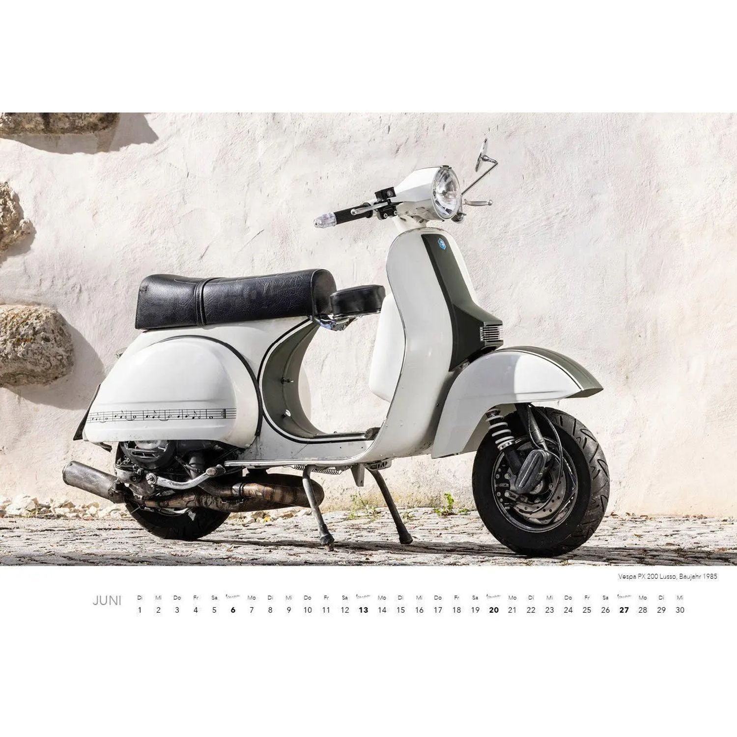 Edition Lempertz Wandkalender Vespa Kalender 2027 – Bild 3 von 5