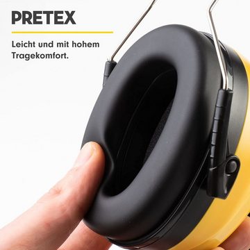 PRETEX Ohrenmütze Leichter Kapselgehörschutz, SNR 31 dB Prof. Kapselgehörschutz SNR 31 dB