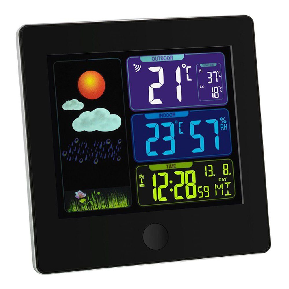 TFA Dostmann SUN TFA 35.1133 mit Wetterprognose Funkwetterstation