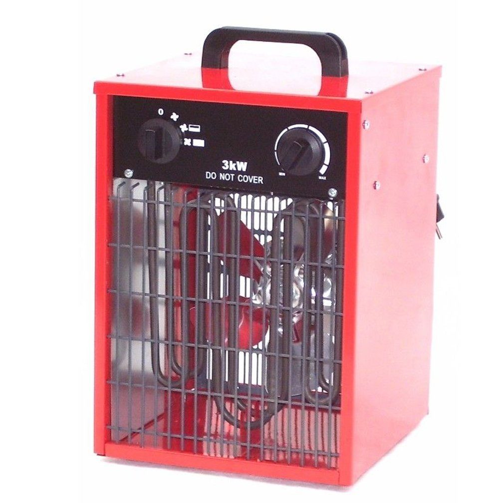 Heizgerät 3 kw Bauheizer 33-13 Тепловентиляторы 55198 Heizung Elektroheizung Elektro Heizgerät