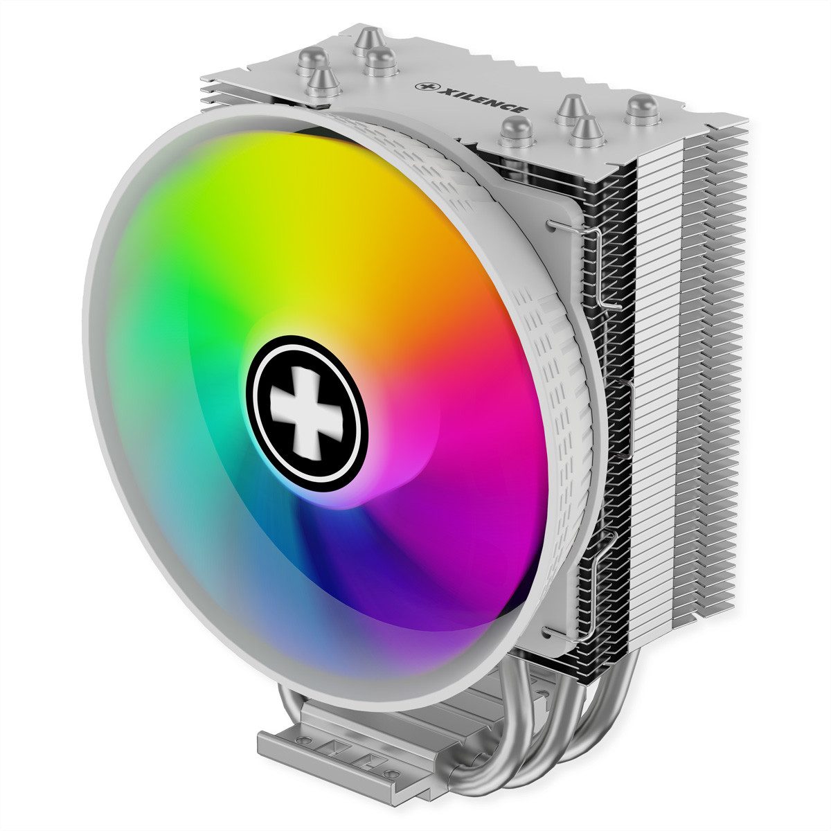 Xilence CPU Kühler XC249 ARGB CPU-Kühler, 120mm PWM FDB Lüfter, 200W TDP, XC249