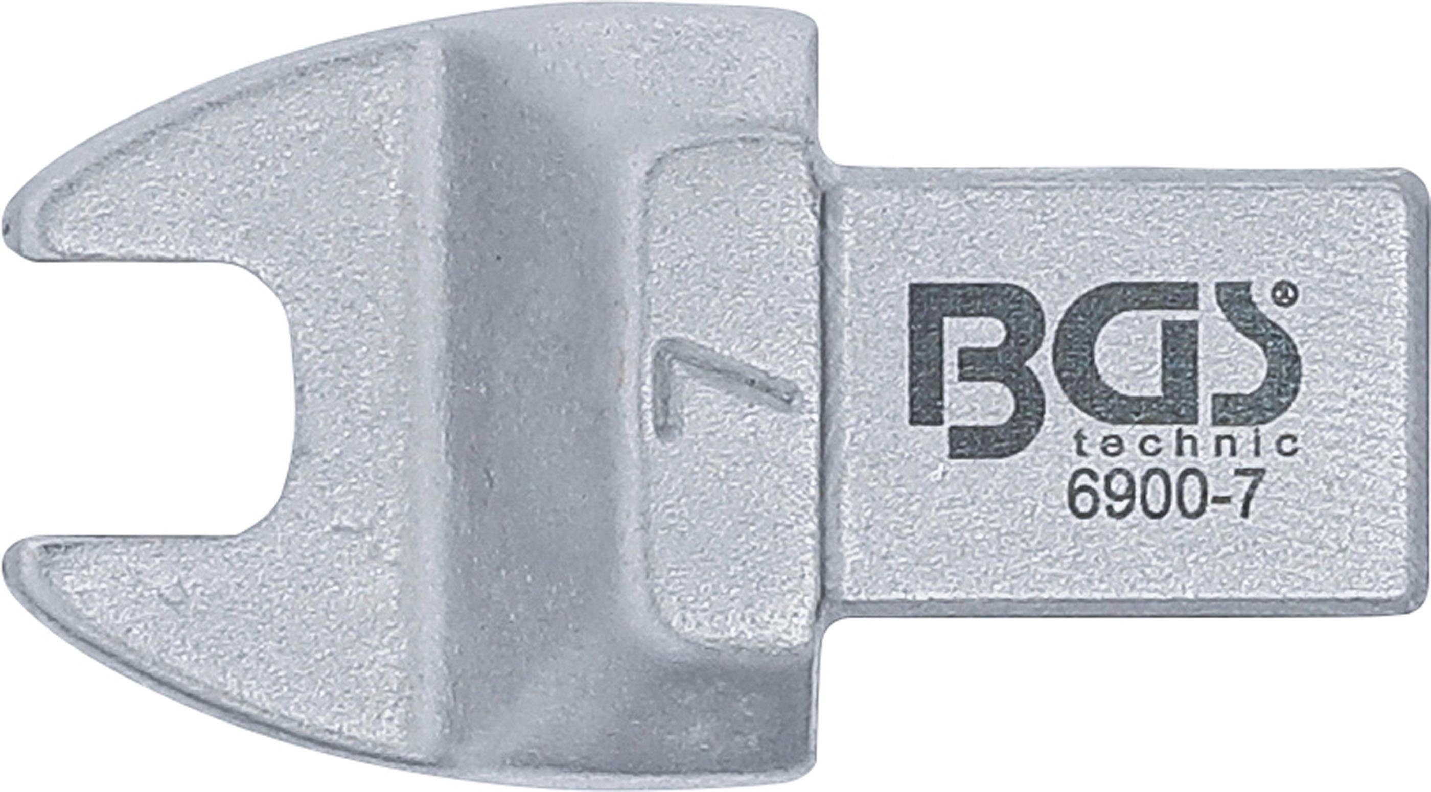 mm, Maulschlüssel technic BGS 9 12 Einsteck-Maulschlüssel, x 7 mm Aufnahme