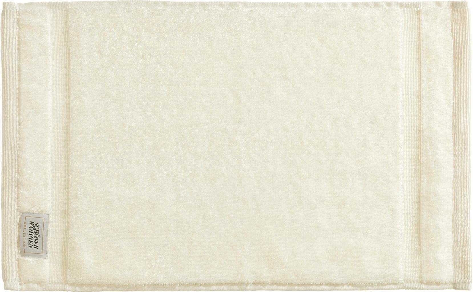 SCHÖNER WOHNEN-Kollektion Gästehandtuch Cuddly, Frotteevelours (3-St), günstig online kaufen