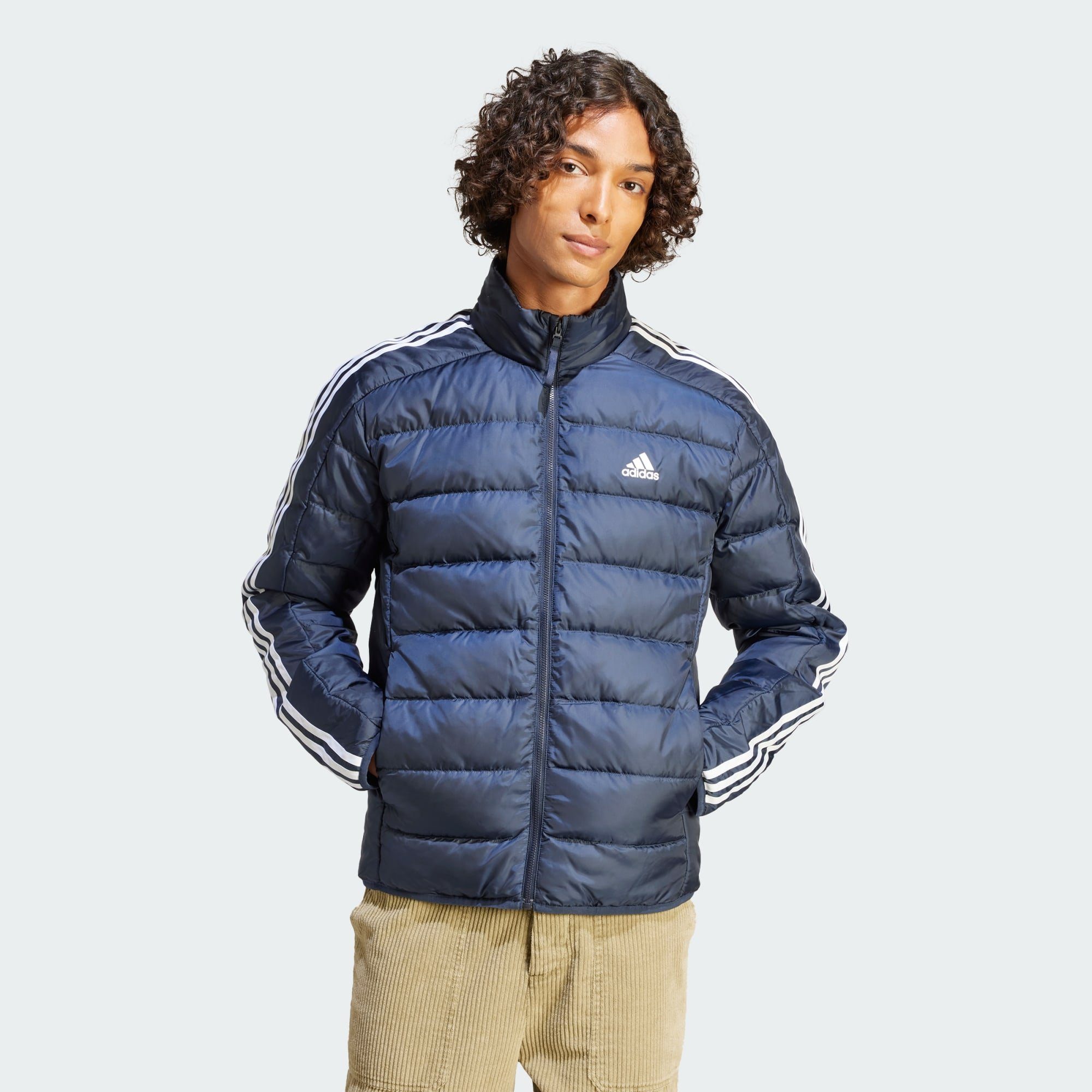 Daunenjacke ESSENTIALS 3-STREIFEN LIGHT DAUNENJACKE