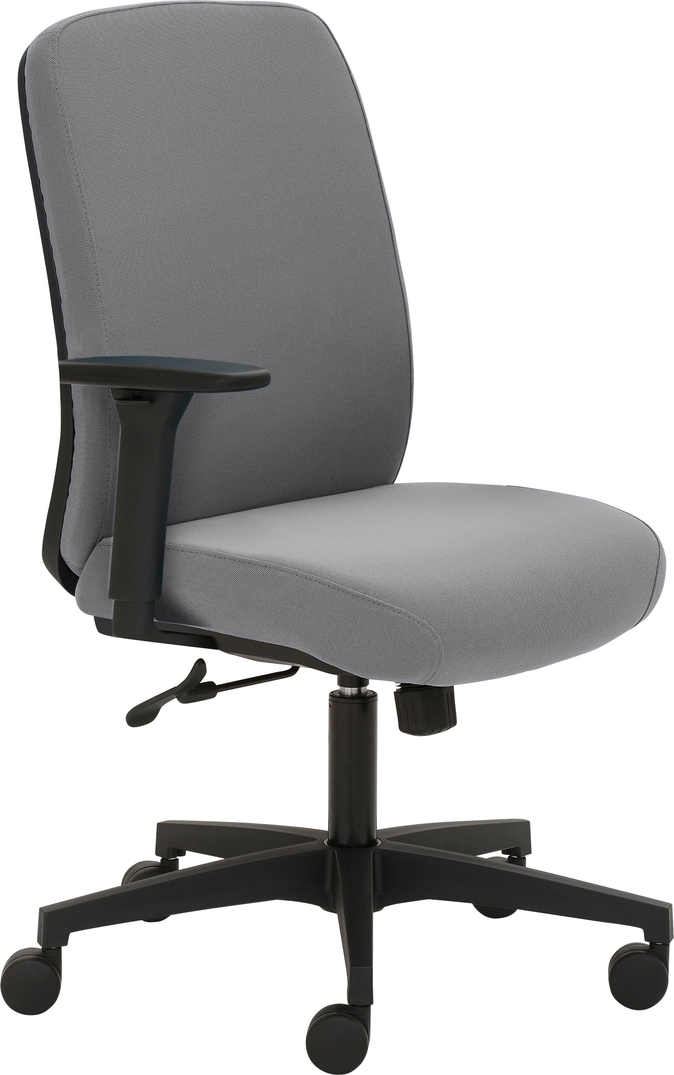 | Drehstuhl Grau Sitzkomfort Polsterung starke extra Sitzmöbel GS-zertifiziert, für Mayer 2219, maximalen Grau