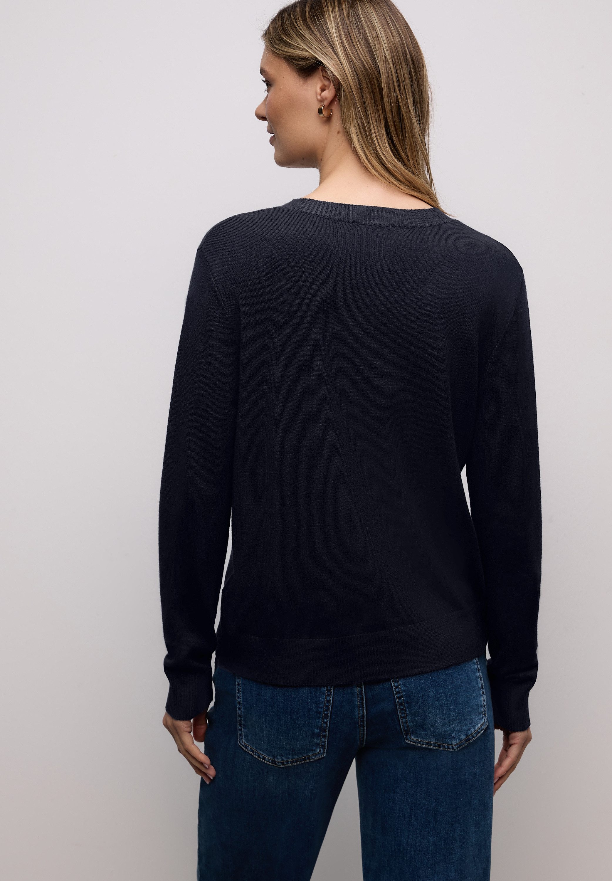 STREET ONE Strickpullover aus Viskosemix