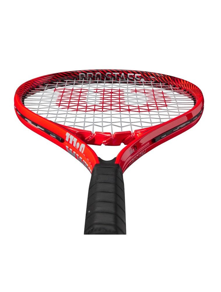 Wilson Tennisschläger Pro Staff Precision XL 110in/309g/Freizeit 2025 rot - besaitet – Bild 5 von 5