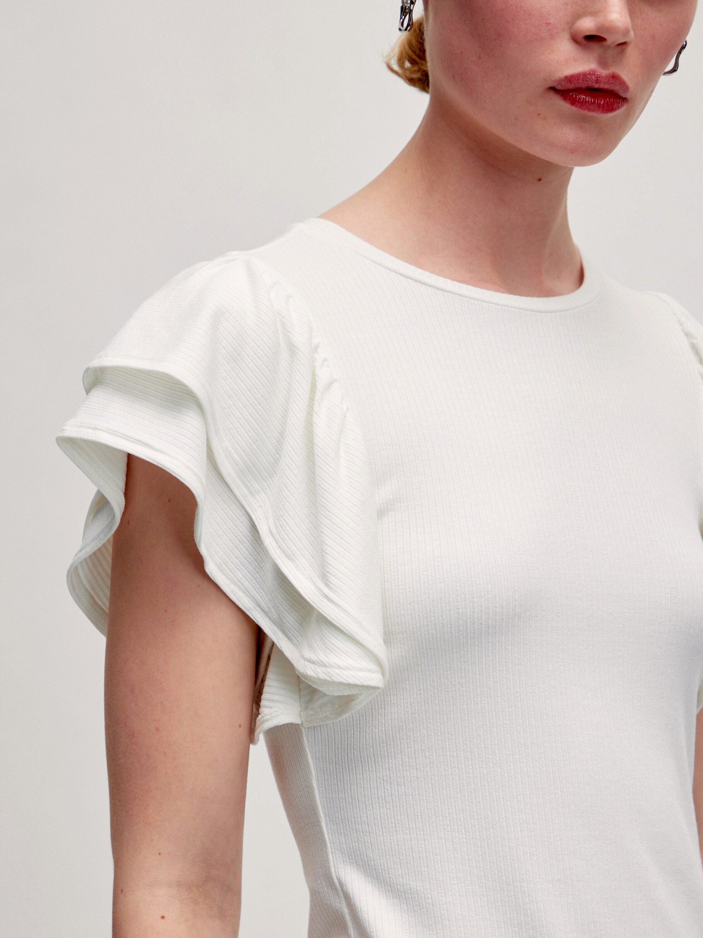 EDITED Shirttop Katrina (1-tlg) Rüschen