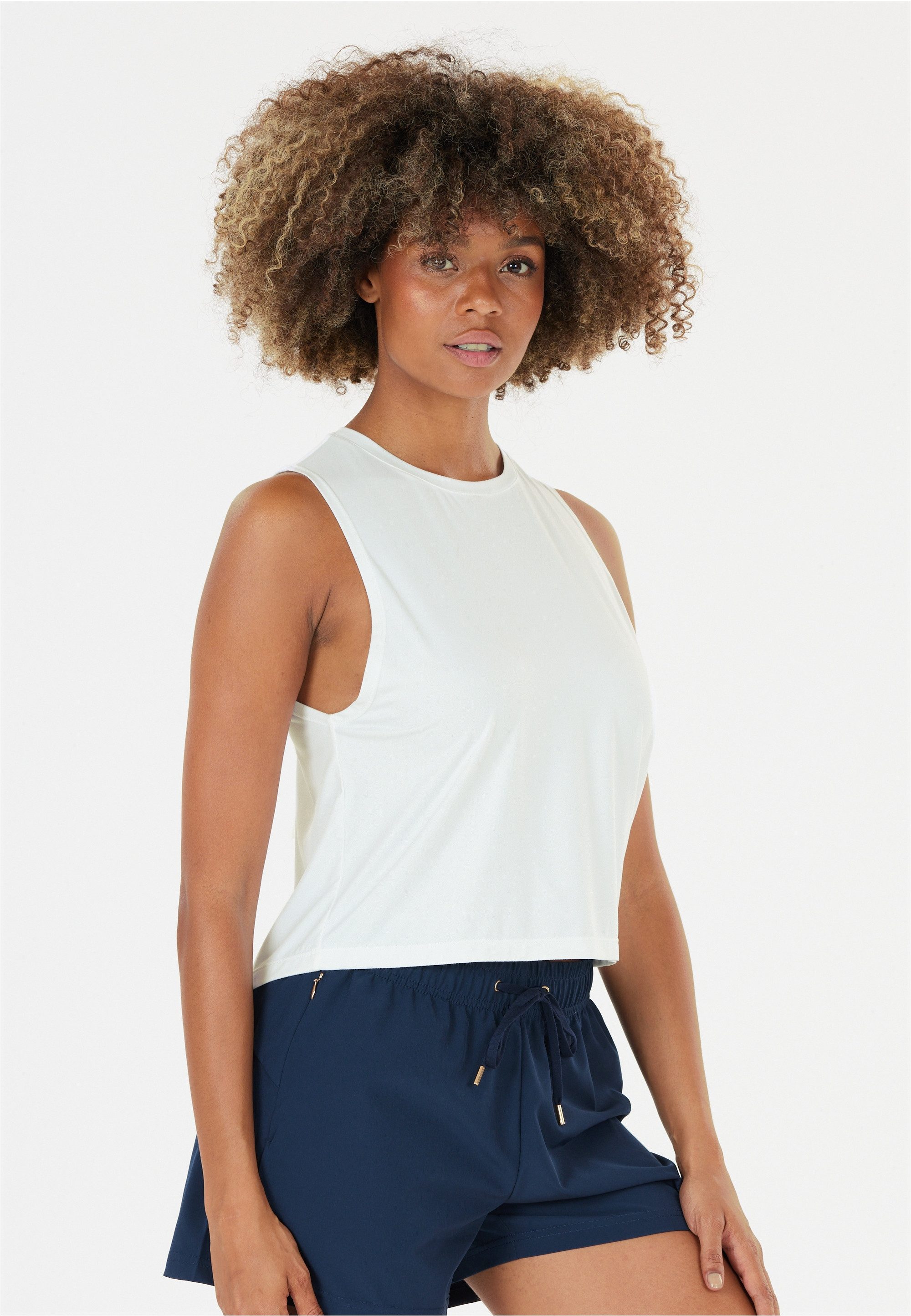 ATHLECIA Tanktop Pacy in gecropptem Look günstig online kaufen