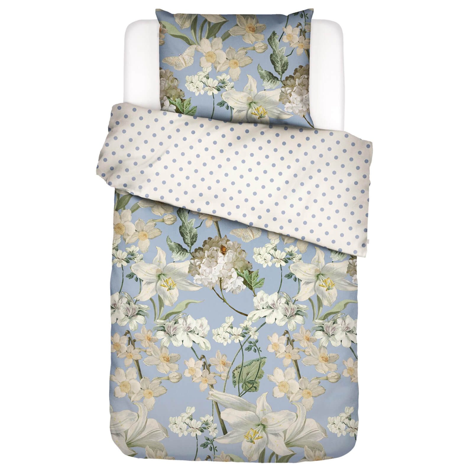 Essenza Bettwäsche Rosalee Iceblue Satin, Satin, günstig online kaufen