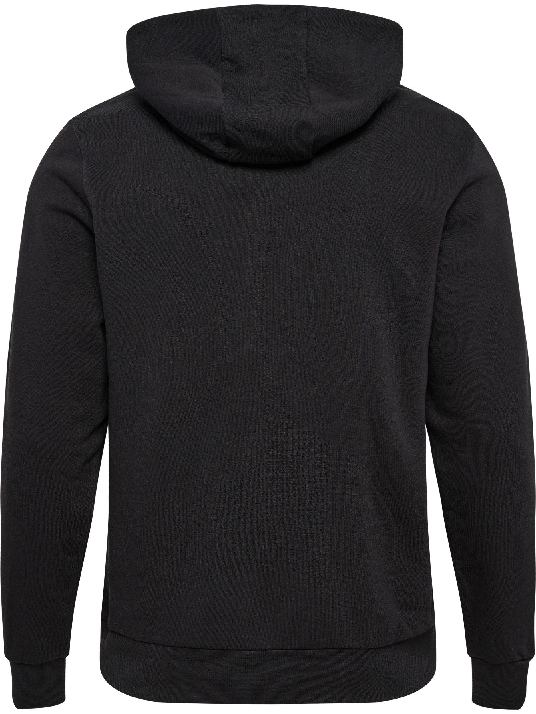 hummel Kapuzensweatshirt HMLPULSE SWEAT HOODIE normale Passform, mit Kapuze, mit angesetztem Bündchen