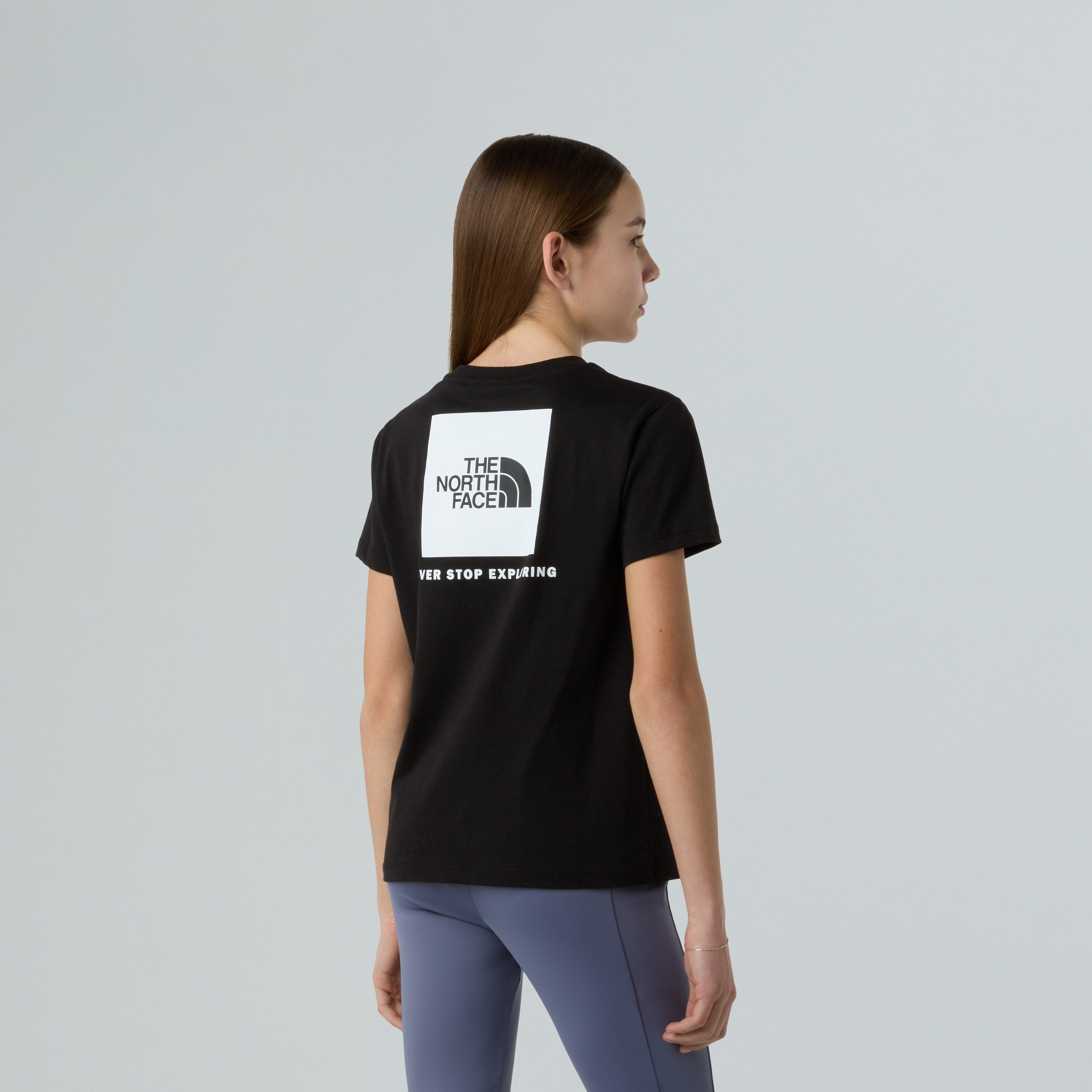 The North Face T-Shirt TEEN BOX NSE REGULAR SS TEE für Jugendliche, sportlicher Stil, Kurzarm, Rundhalsausschnitt