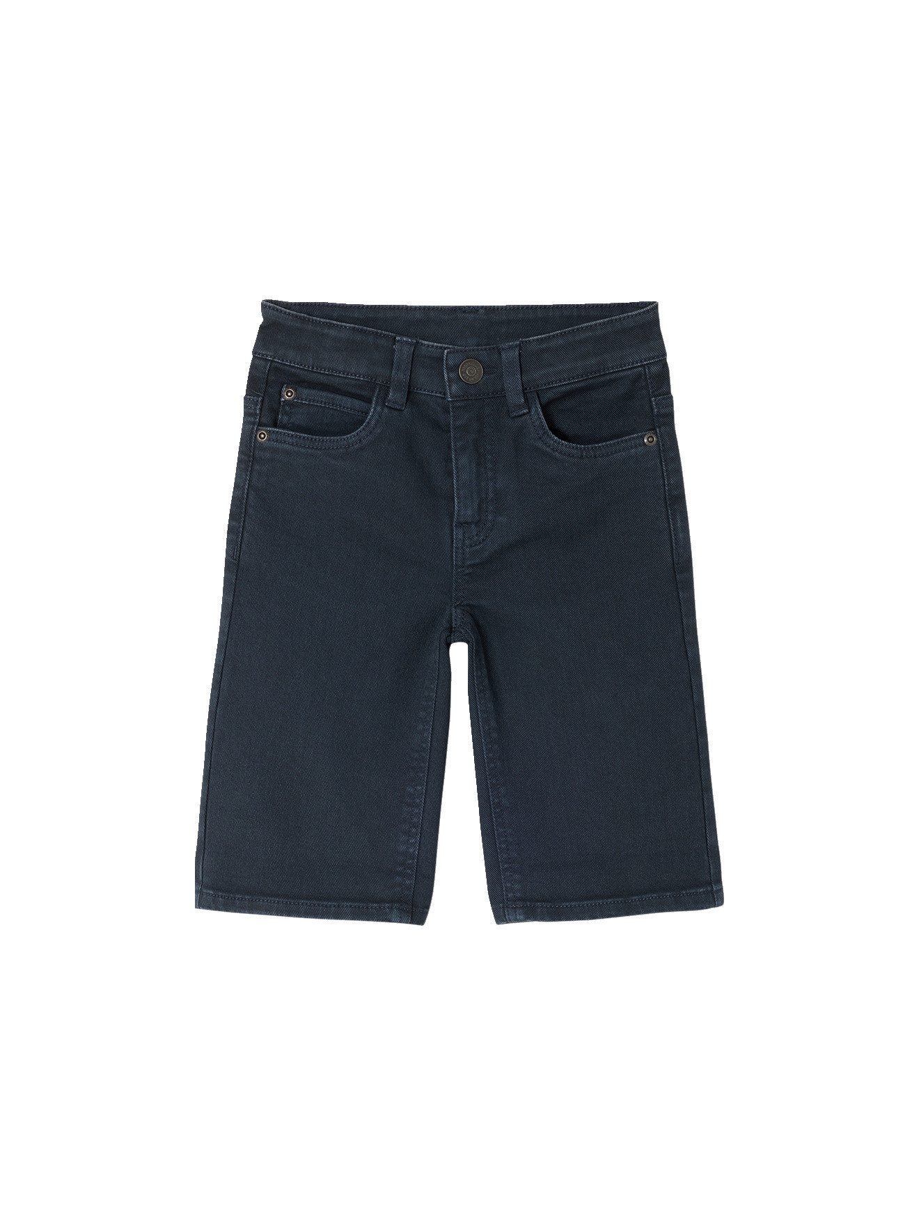vertbaudet Shorts Bermudas Jungen 5-Pocket-Form, Hüftweite SLIM Bundweite verstellbar