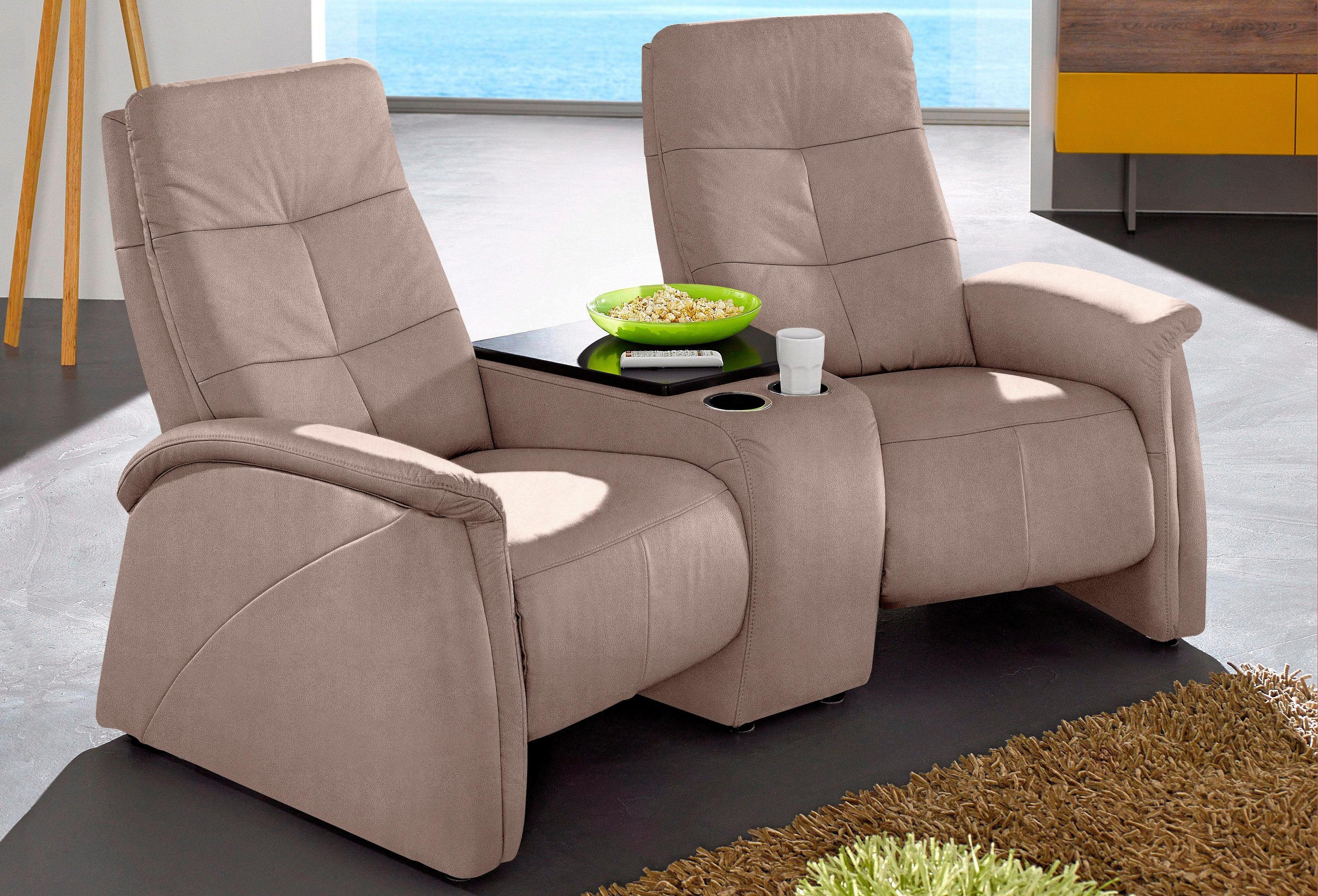 exxpo - sofa fashion 2-Sitzer "Tivoli, Kinosofa, bequem,", mit Relaxfunktio günstig online kaufen