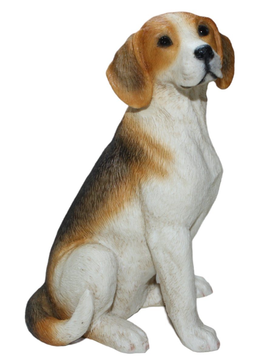 Castagna Tierfigur Deko Figur Hund britischer Beagle H 11 cm Kollektion Castagna
