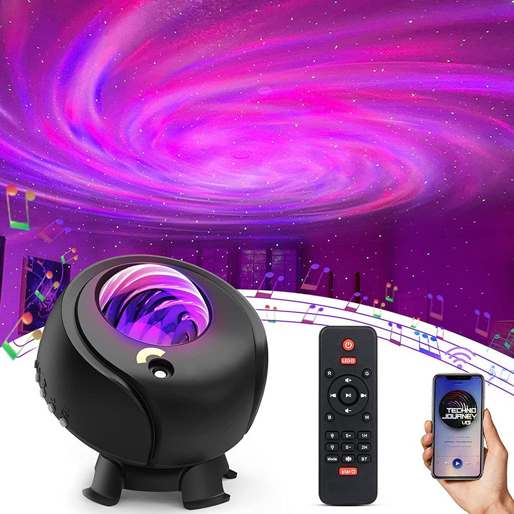MUPOO LED-Sternenhimmel LED Sternenhimmel Projektor, Galaxie Sternenlicht Projektor lampe, mit Fernbedienung und Timer