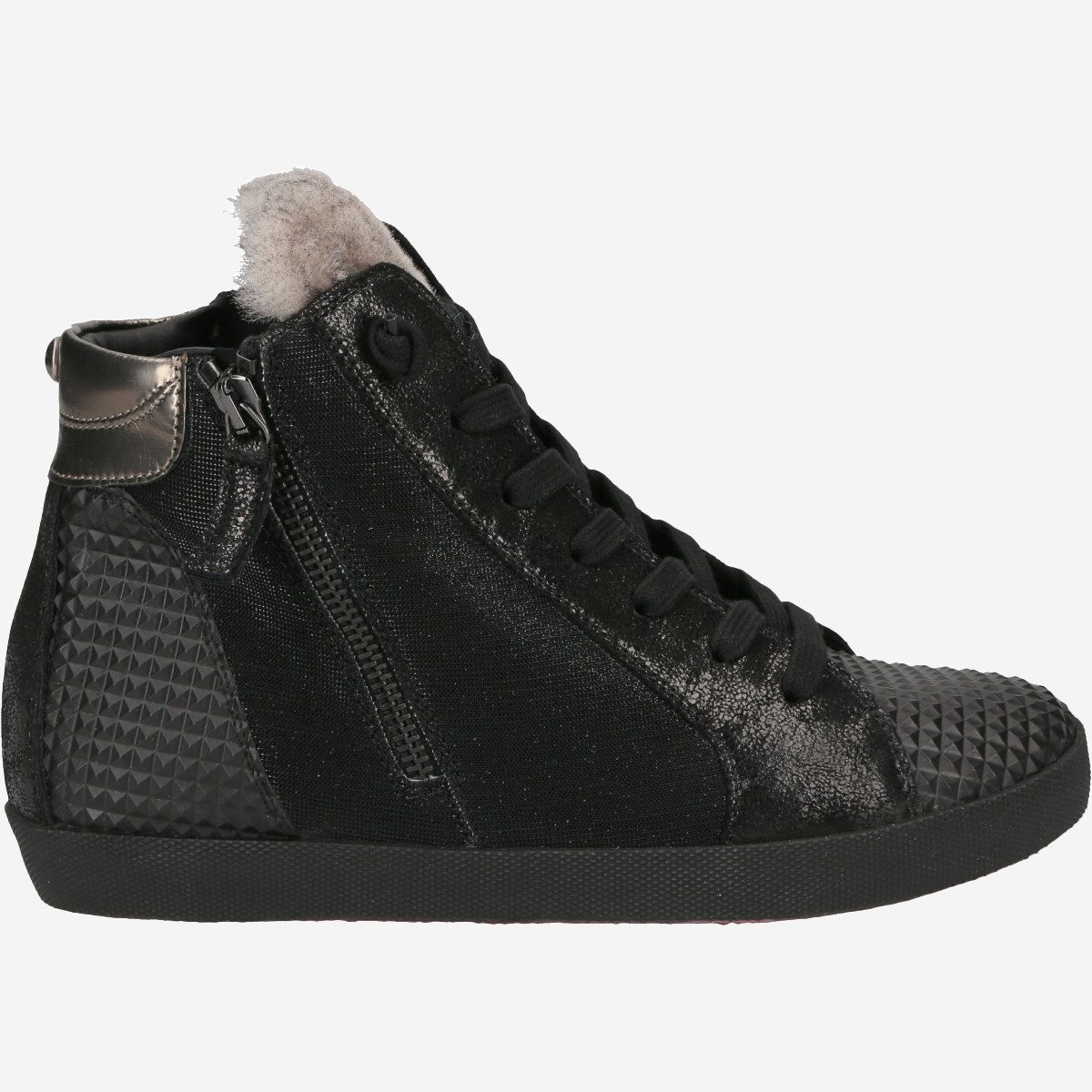 Donna Carolina 32.402.052, Sneaker in Schwarz für Damen Sneaker