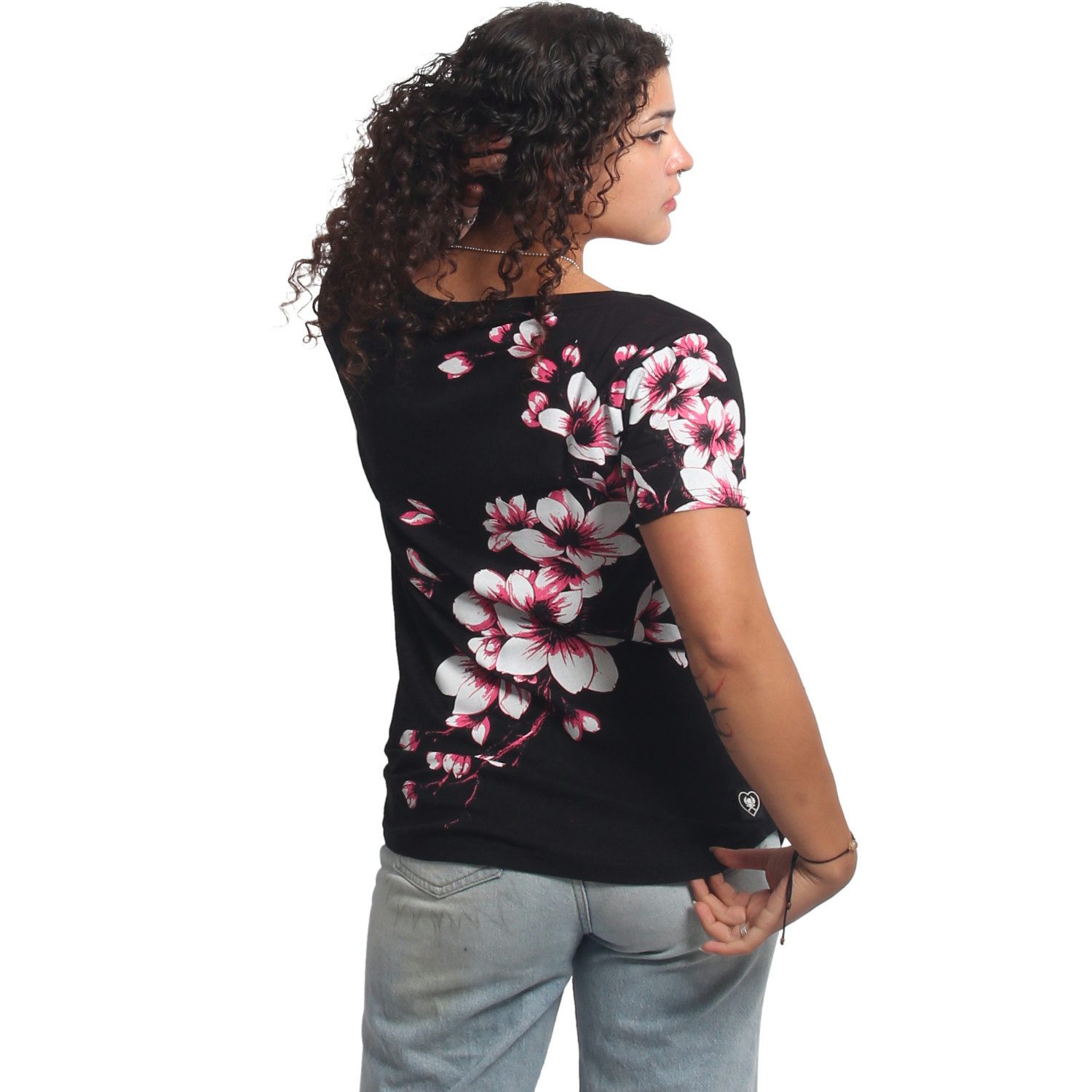 YAKUZA Rundhalsshirt Hanami