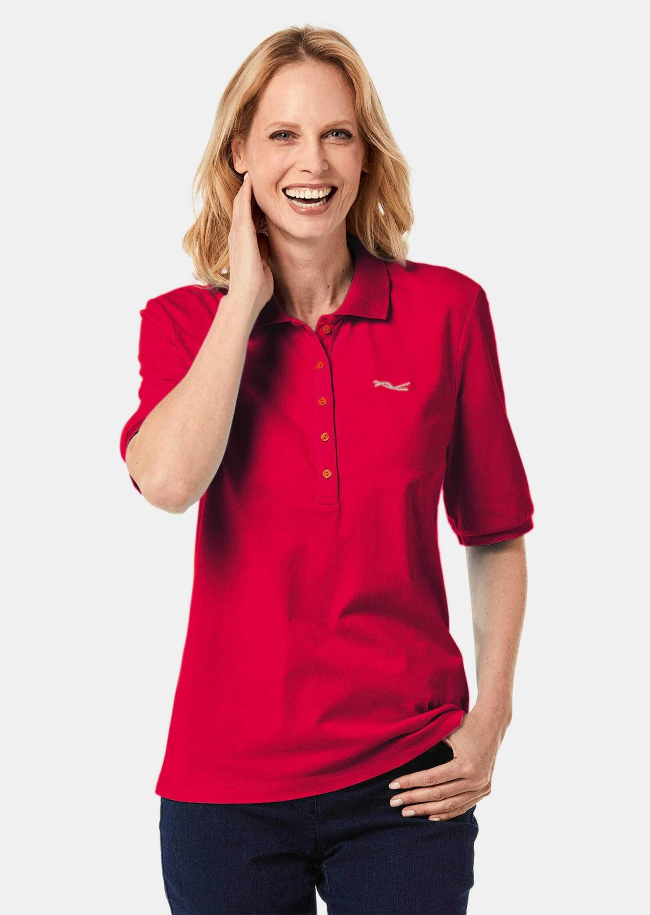 GOLDNER Poloshirt Poloshirt in hochwertiger Pikee-Qualität günstig online kaufen